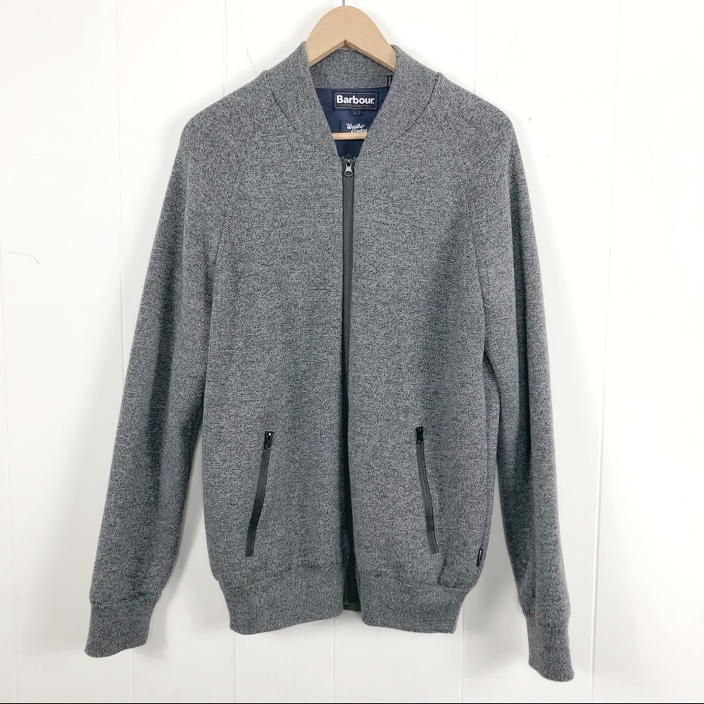 BARBOUR Sweater Weather Comfort Zip Jacket Soft